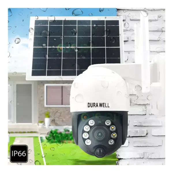 Camera De Segurança Externa Com Energia Solar Full Hd Ip66 - Image 2