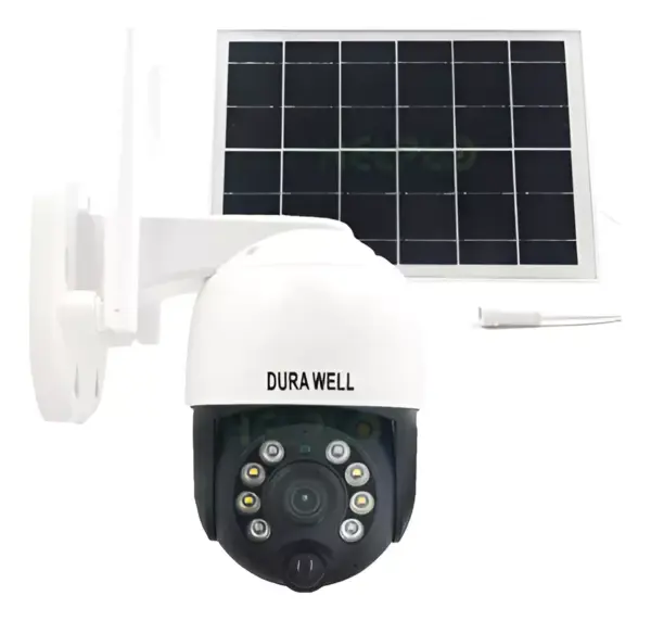 Camera De Segurança Externa Com Energia Solar Full Hd Ip66